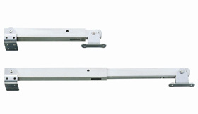 ステンレス鋼製重量扉用多段階フラップステー(1本使い用) LBTS-350・LBST-450